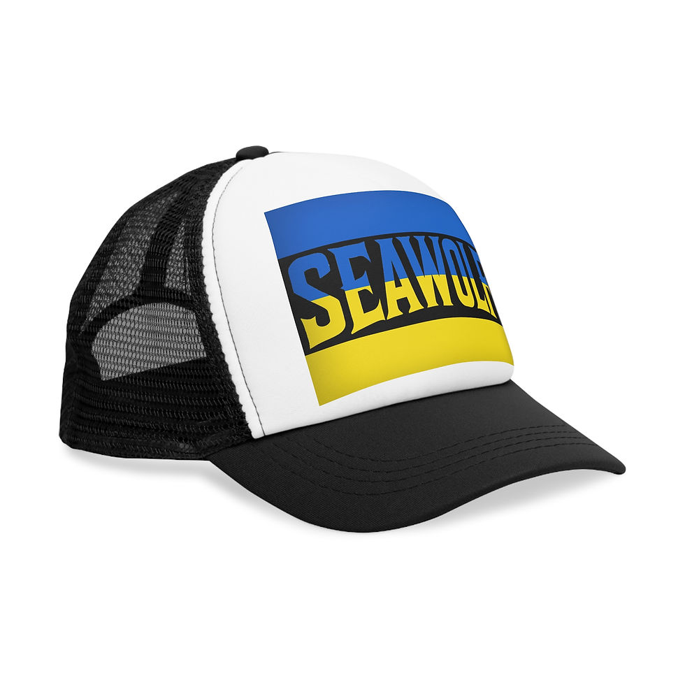 Ukrainian Seawolf Mesh Cap