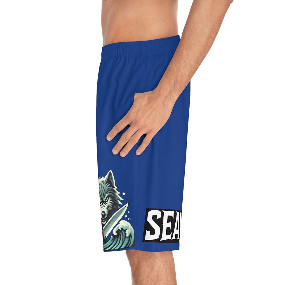 Thumbnail: Men's Seawolf Board shorts Blue