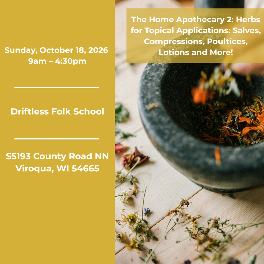 The Home Apothecary 2: Herbs for Topical Applications: Salves, Compressions, Poultices, Lotions and More!
