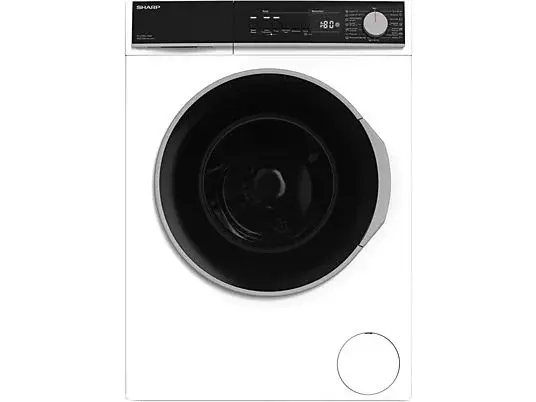 Sharp Washing Machine 8kg ES-SFB812YWA-EE