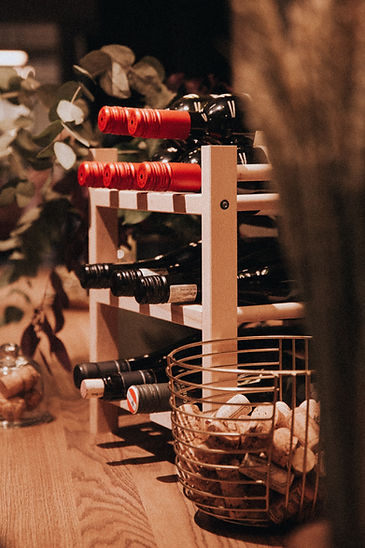 wine bottles