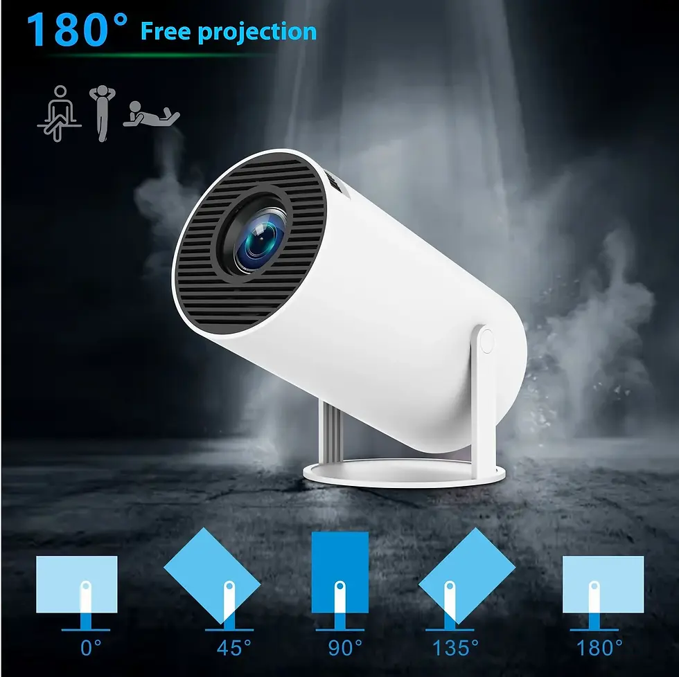 Thumbnail: HY300 Pro Projector Home Theater Entertainment Portable Small Projector