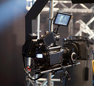 Cámara de cine profesional