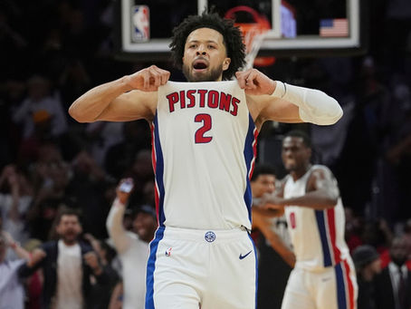 The Detroit Pistons are 13-2