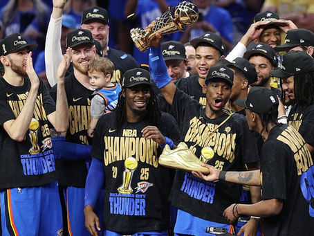 The Oklahoma City Thunder are NBA Champions!