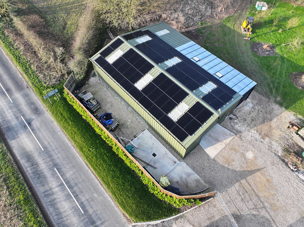 Solar PV in Bridlington installation on residential roof.