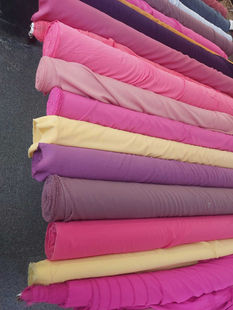 Bright plain fabric bundle