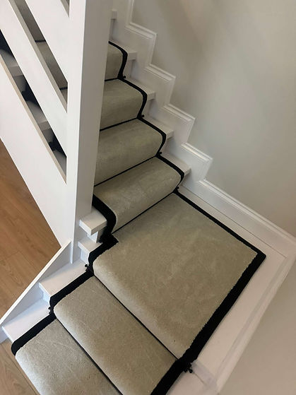 new stair runner carpet