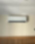 Modern wall mounted Samsung air conditioning unit