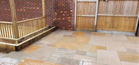 Patio with decking