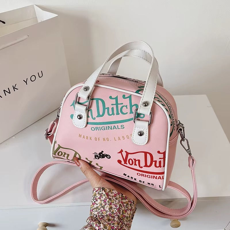 Women’s Large Capacity Crossbody Bag – Retro Designer Shoulder Handbag