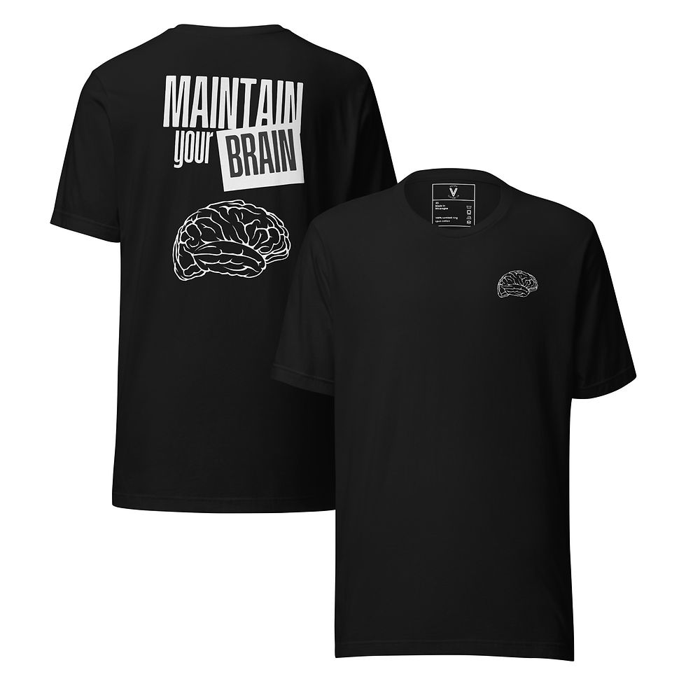 Maintain Your Brain T-shirt