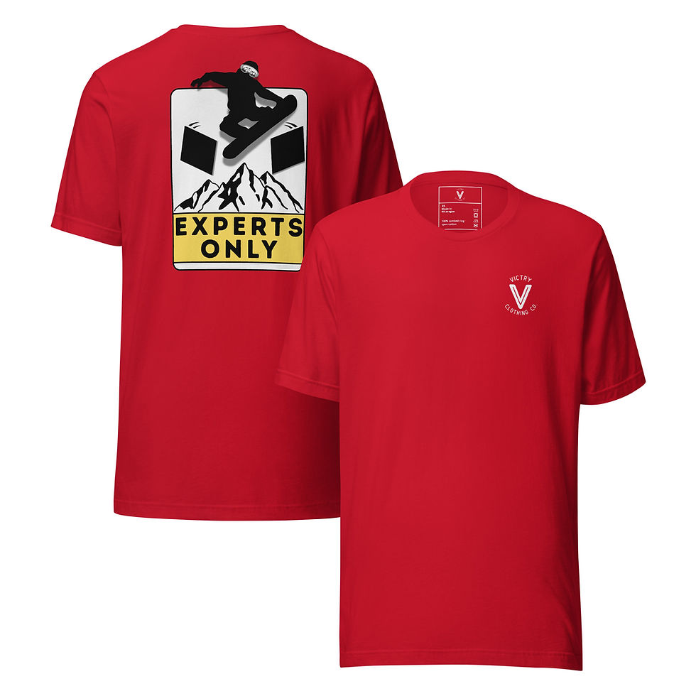 Experts Only Snowboarding T-shirt