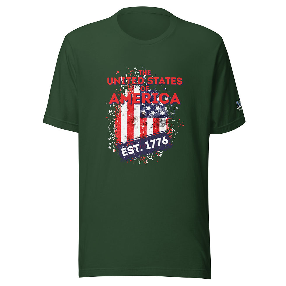 Thumbnail: 1776 Flag on Front Shirt