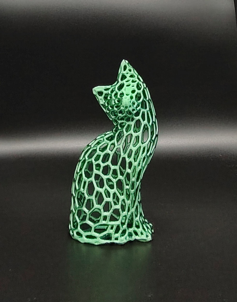 Miniature : Chat dentelle