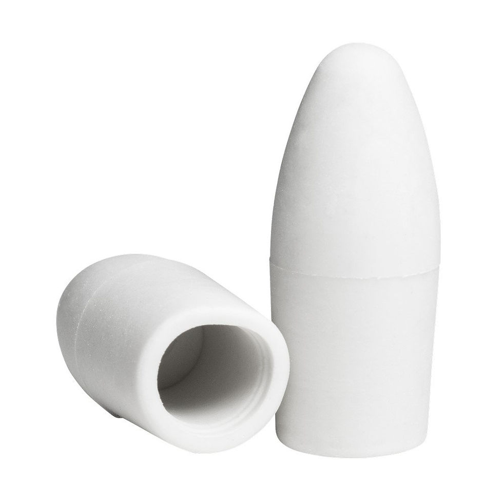 Miniatura: Borracha Ponteira Branca Mercur