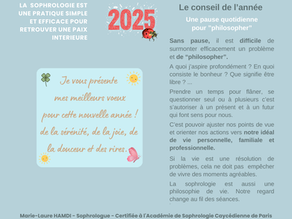 Une pause quotidienne pour "philosopher".