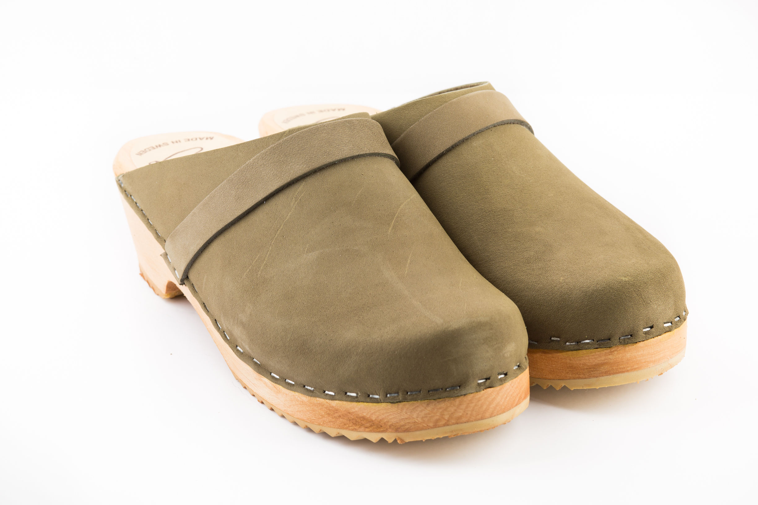 קבקב נמוך זית עור הפוך