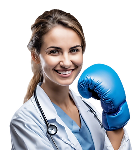 Transparent background, _smiling women d