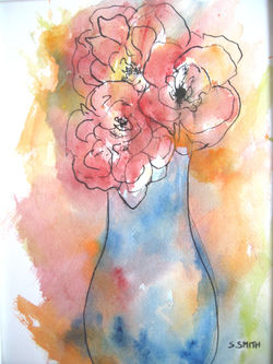 Roses with Line