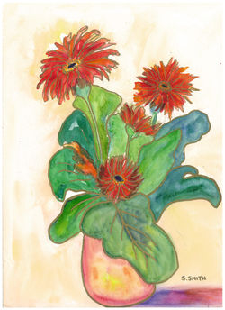 Golden Friendship Gerberas