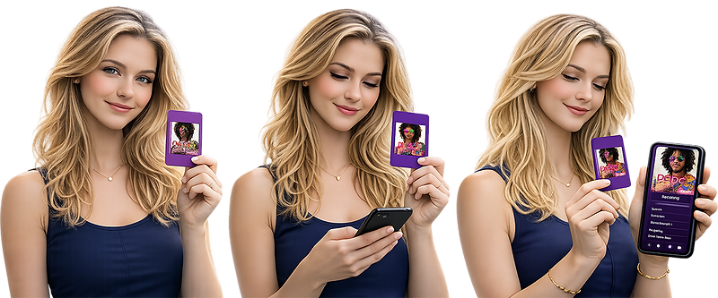 TapTunes™ Collectible Tap-to-Play Music Cards.