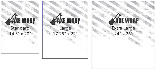 Transform your guitar with AXE WRAP guitar skins