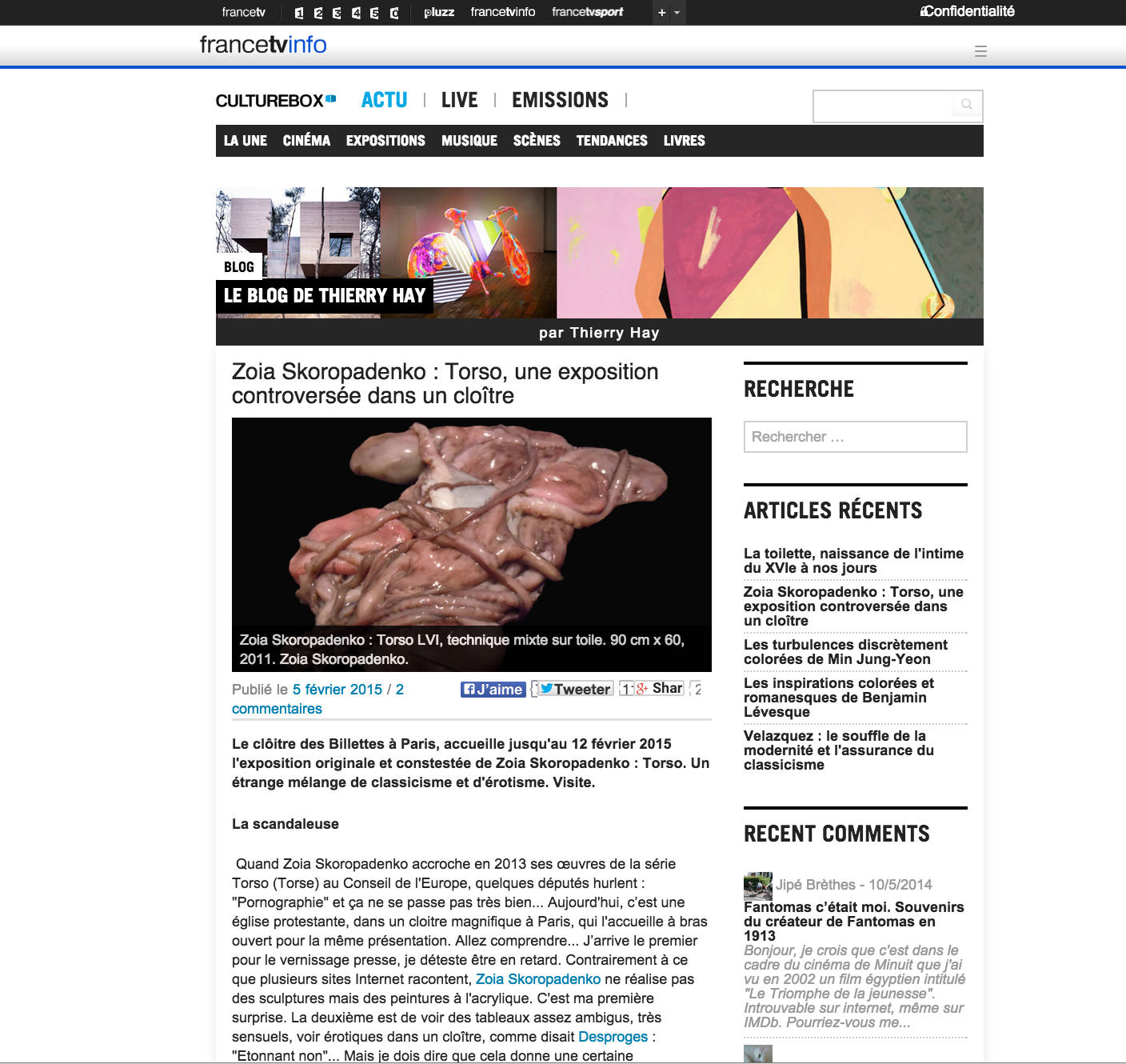 French Television about TORSO