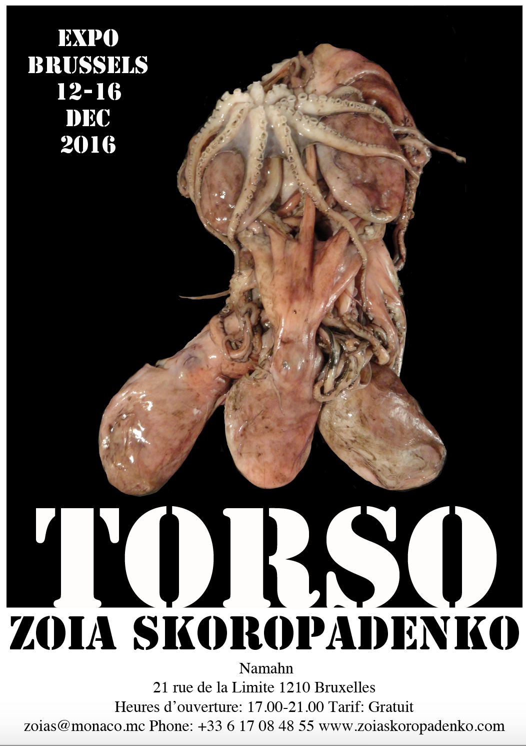 TORSO EXHIBITION in Brussels