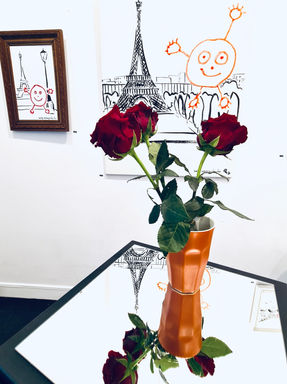 Exhibition  Blue Boy & Red Boy in Paris.
10 Place des Vosges. 
16-20 May 2023