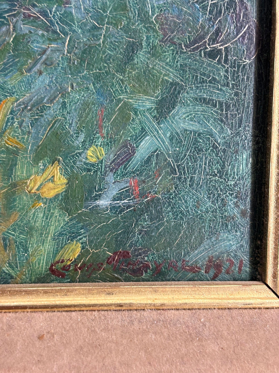 Прев'ю: Detail. View from Monaco. Gardens of Saint Martin. By Louis Tinayre