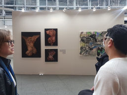 TORSO by Zoia Skoropadenko, controversial contemporary art exhibition in Tokyo Art Fair