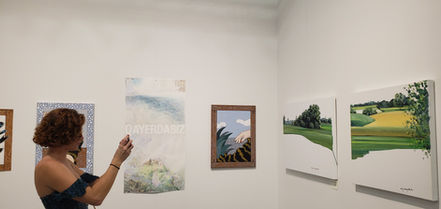 Zoia Skoropadenko represented by Vellum Projects with Intellectual landscapes at MIAMI PULSE Art Fair. 2019