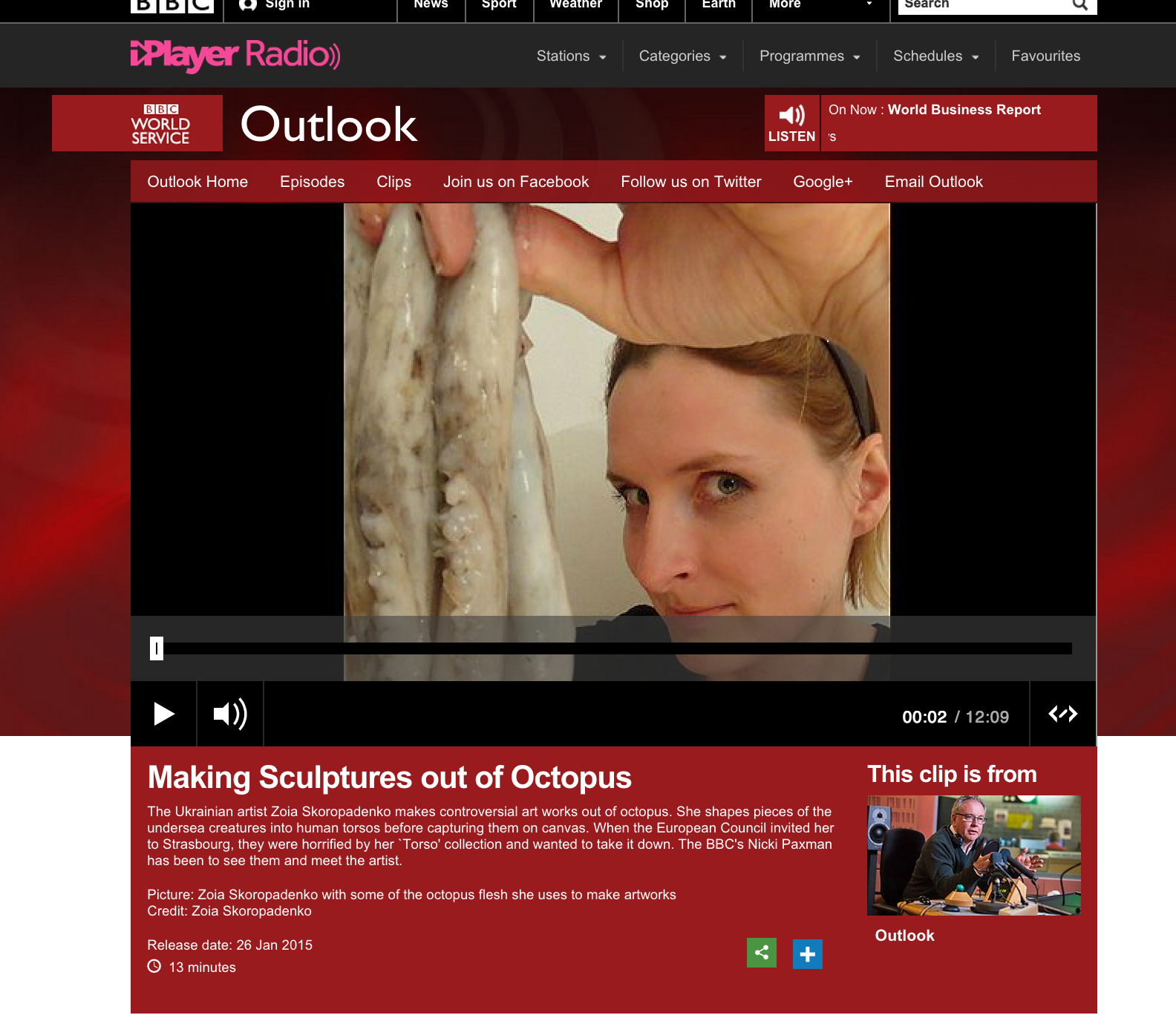 Zoia Skoropadenko for BBC World