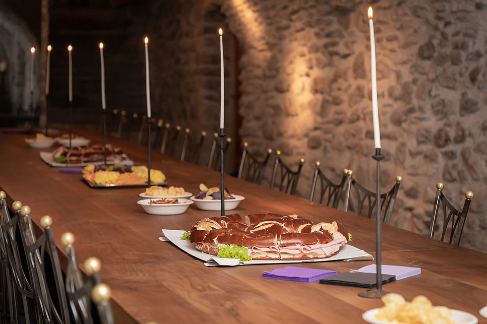 Casa Gronda Ilanz Hochzeitsapero
