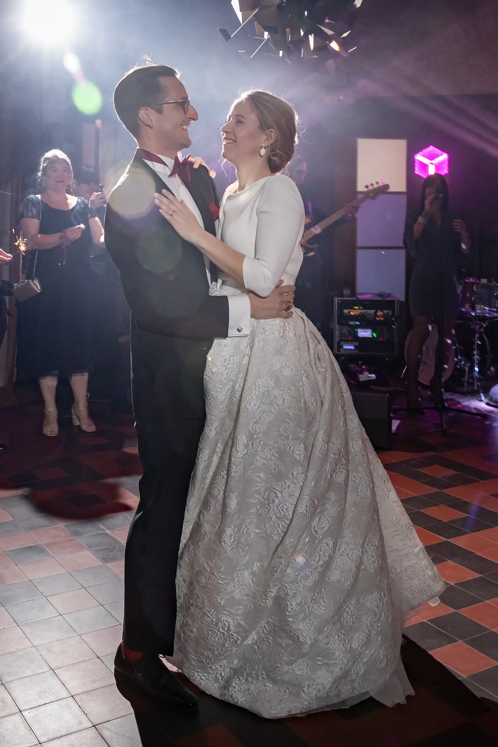 Hochzeitsfotografie des Hochzeitstanzes