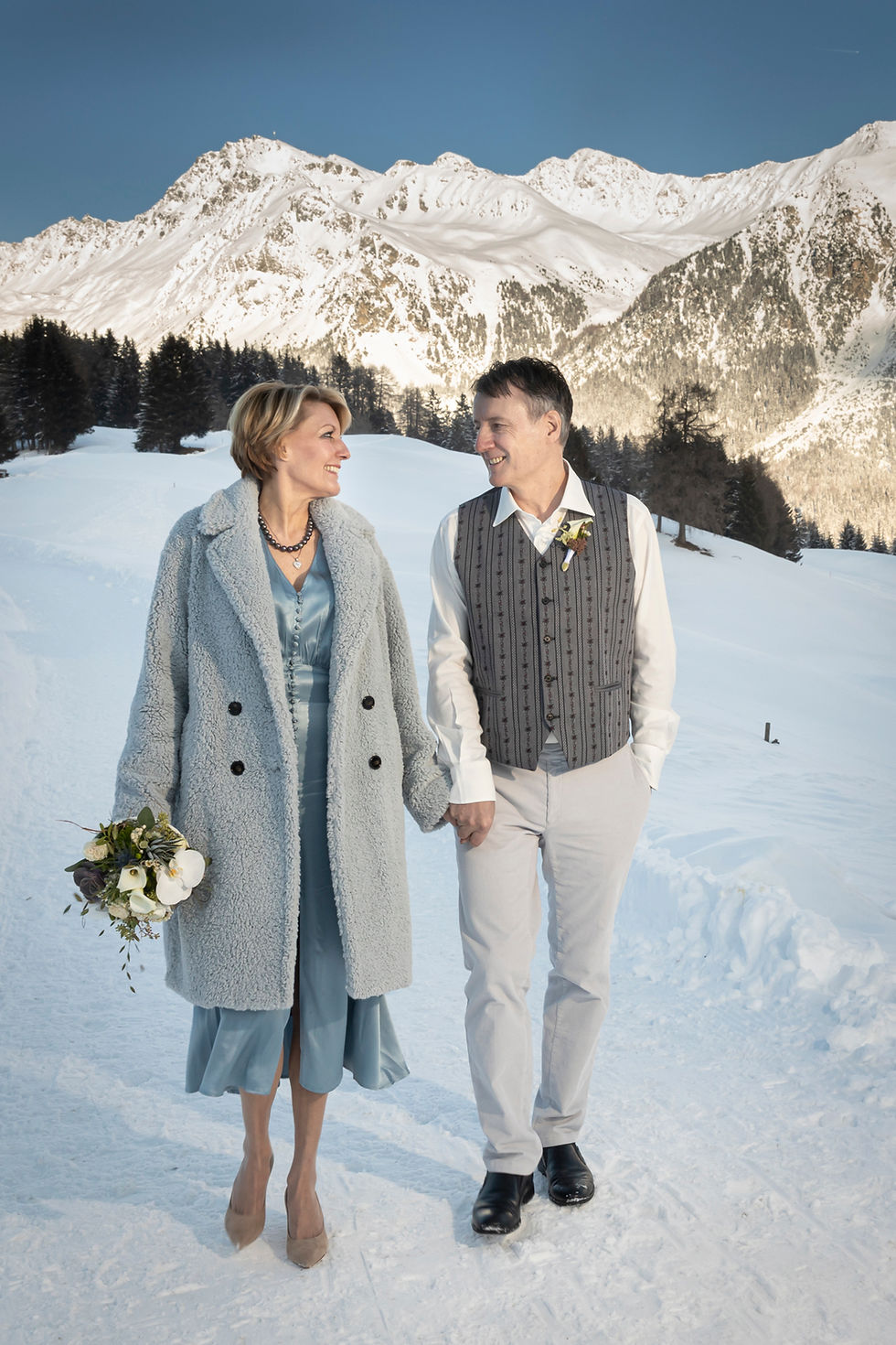 Winterhochzeit in Lenzerheide