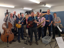 Teaching jazz improv at 'Heart.'