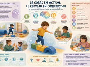 Qu’est-ce que la psychomotricité ? Apports des neurosciences et données récentes sur l’efficacité en intervention précoce (dès 3 ans)