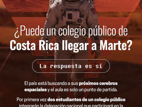 Estudiantes de colegios públicos podrán competir por un cupo en Reto Marte 2026 en España