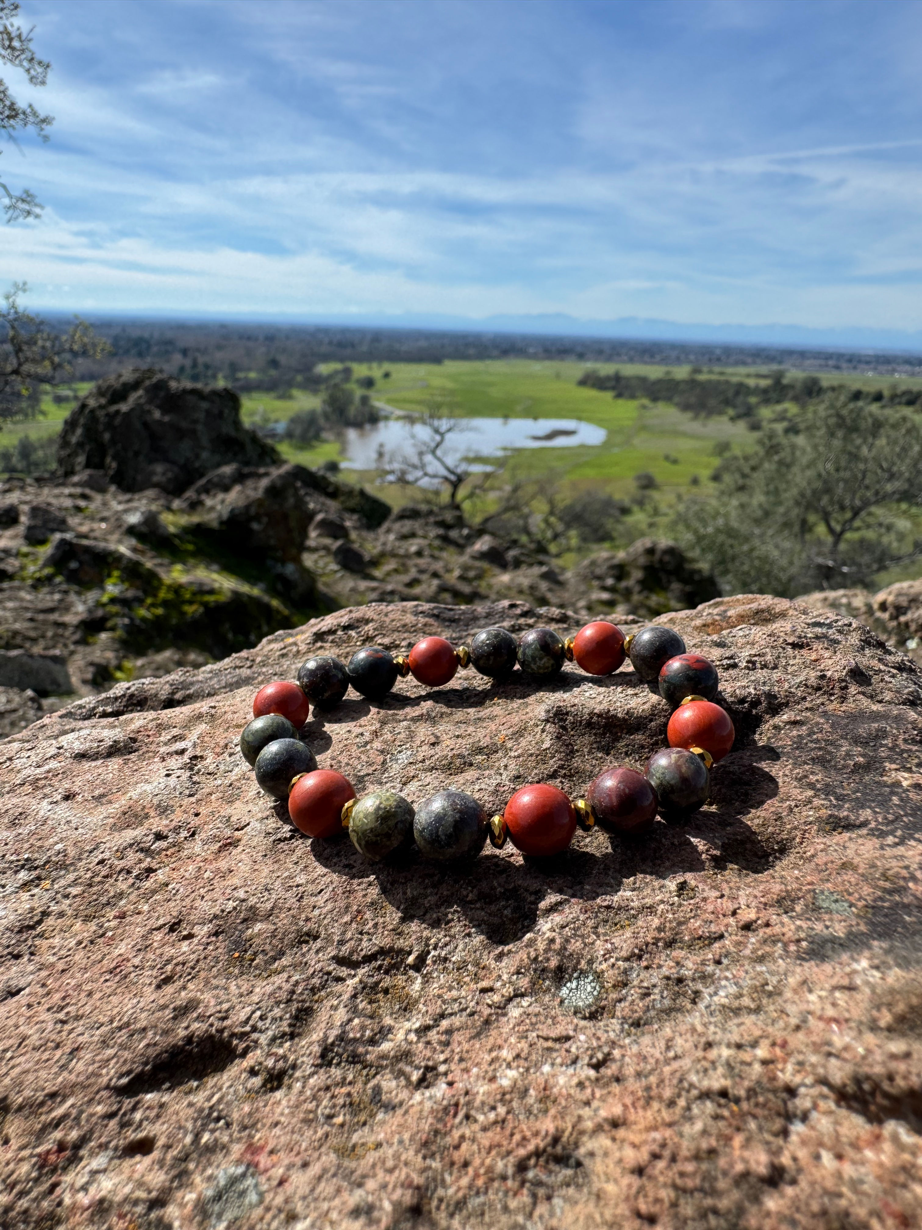 Dragon Bloodstone Healing Bracelets