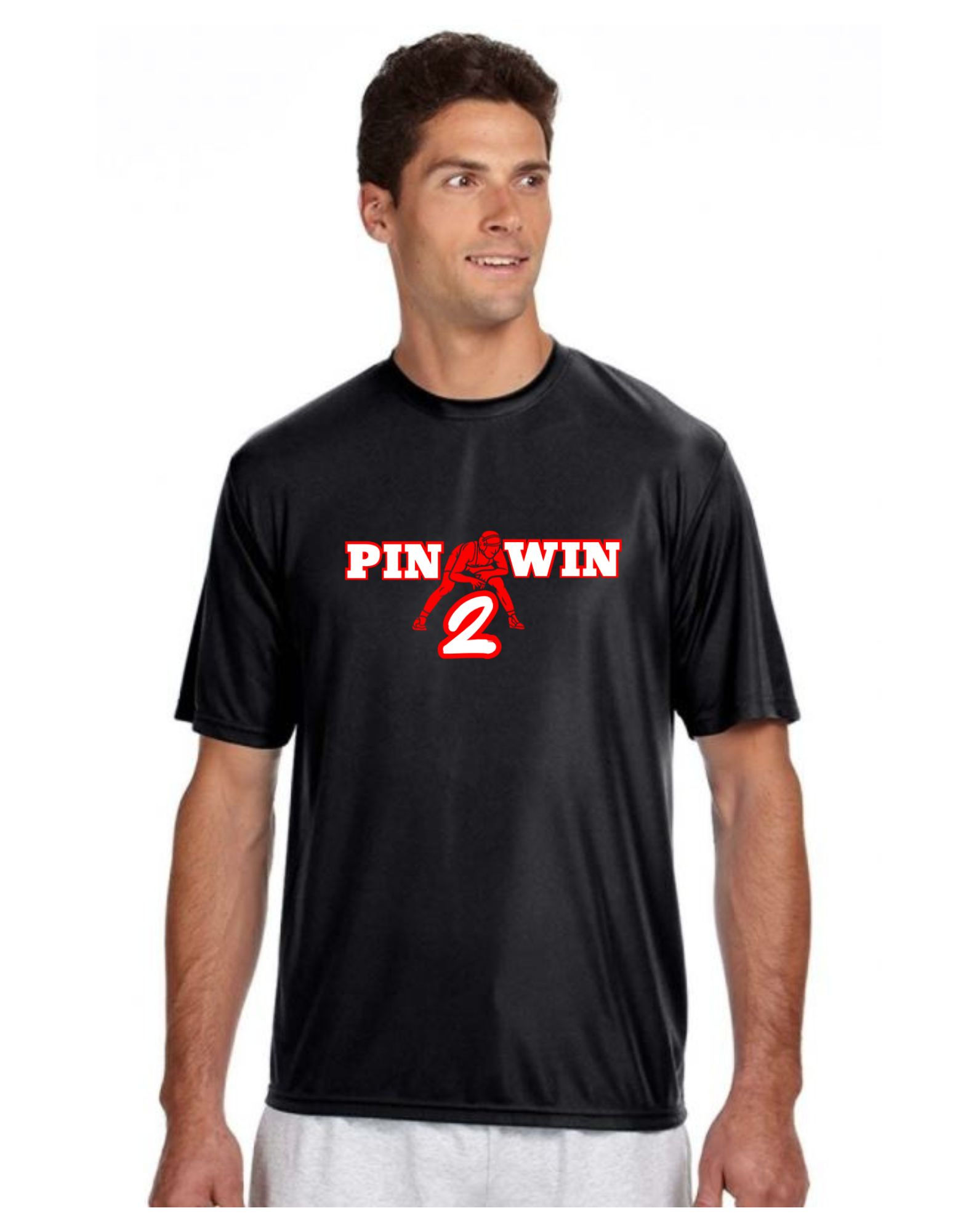 BLACK SHORT SLEEVE DRI FIT