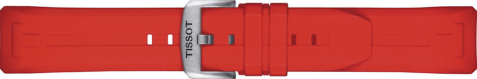 Miniaturbild: Tissot T-Touch Connect Solar - Ersatzband - rot - mit Dornschliesse