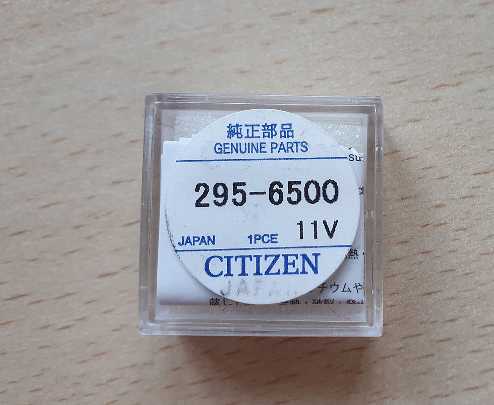 Miniaturbild: Citizen - Eco Drive - Ersatzakku - Panasonic MT1620 / 295-65 - Originalverpackt