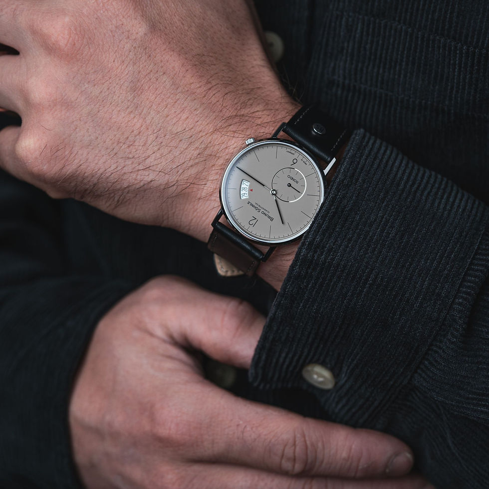 Miniaturbild: Bruno Söhnle Glashütte - Rondo Big - 17-13053-861 - am Arm von vorn