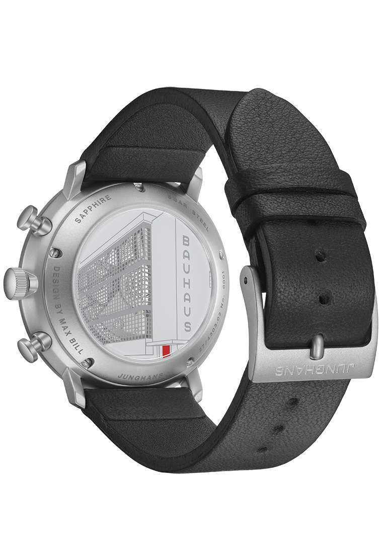 Miniaturbild: Max Bill - Chronoscope - 27/4303.02 - Rückansicht schräg