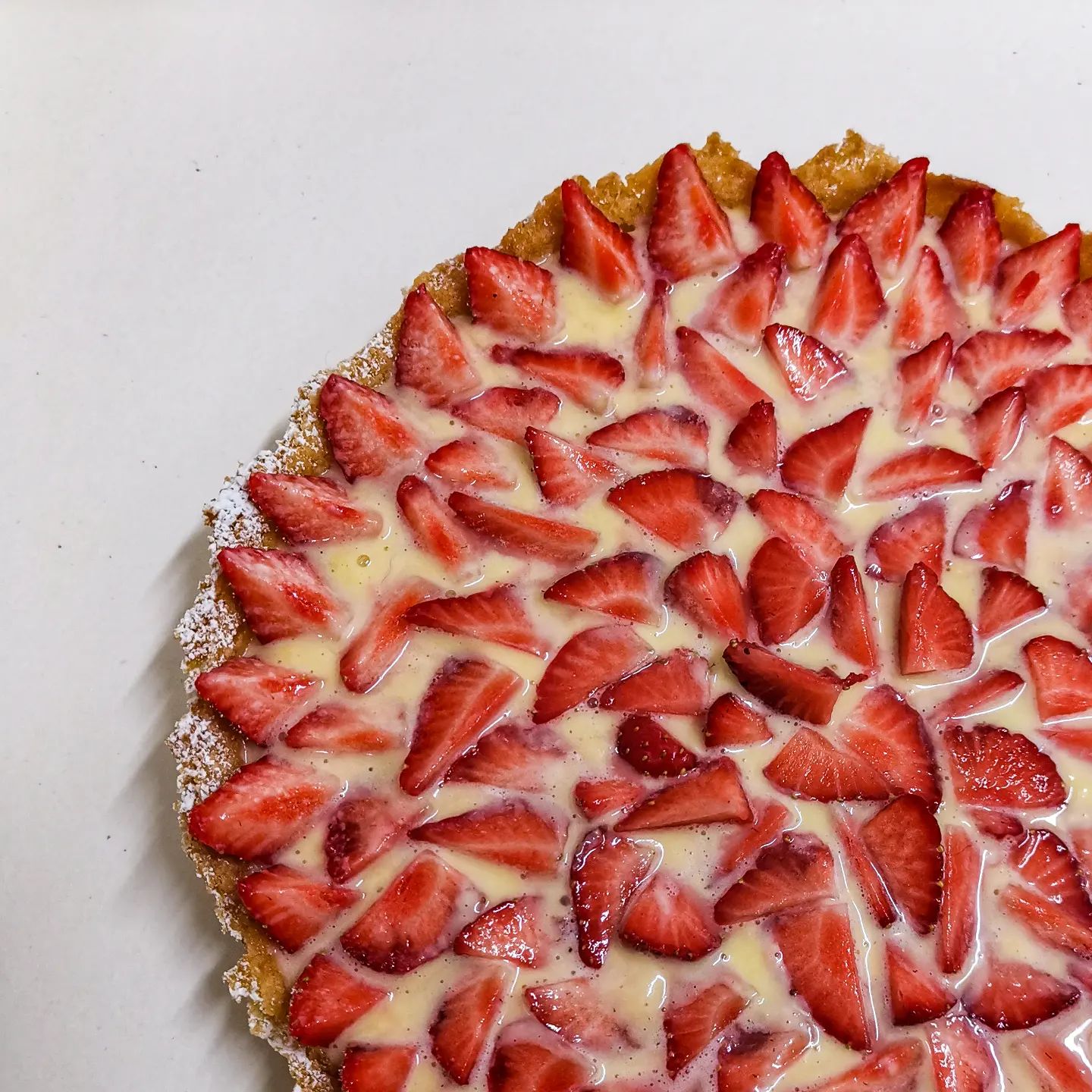 Tarte aux fraises