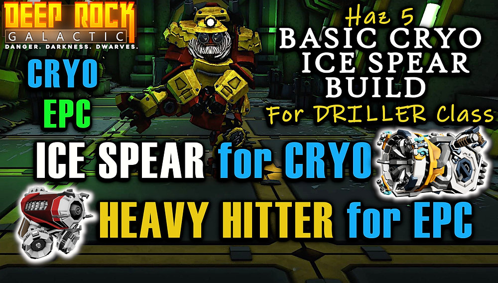 DRILLER Ice Spear & Heavy Hitter Overclocks