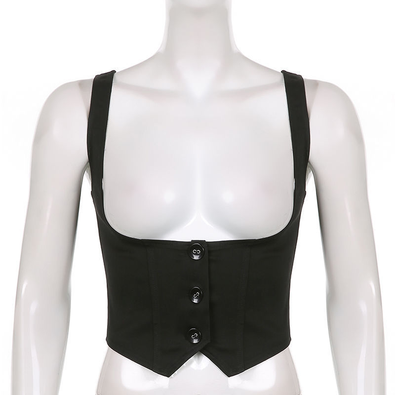 Modern Tailored Sleeveless Top
