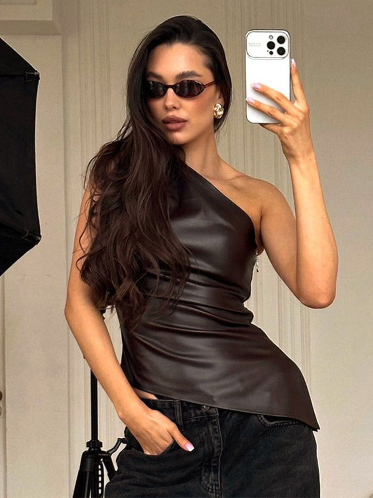 Asymmetric One-Shoulder Top